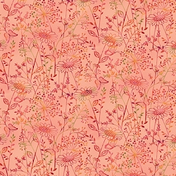 Medium Pink - Wildflower Silhouette
